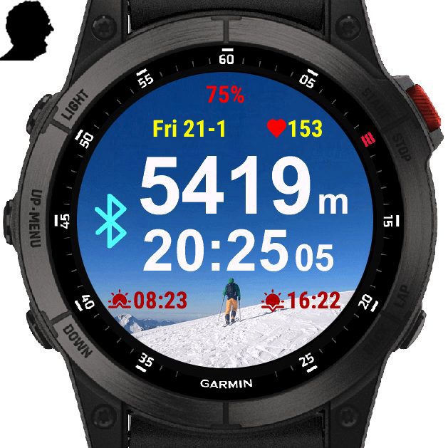 Garmin cheap watch altitude