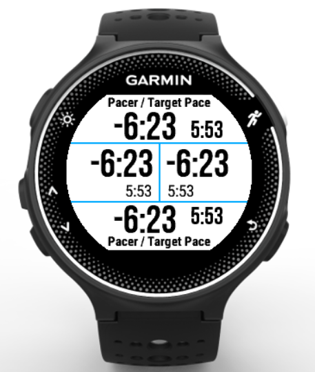 Garmin forerunner shop 235 target