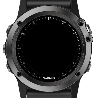 garmin 235 black screen