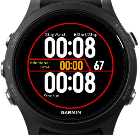 Timers 11 サッカー審判用ストップウォッチ Garmin Connect Iq