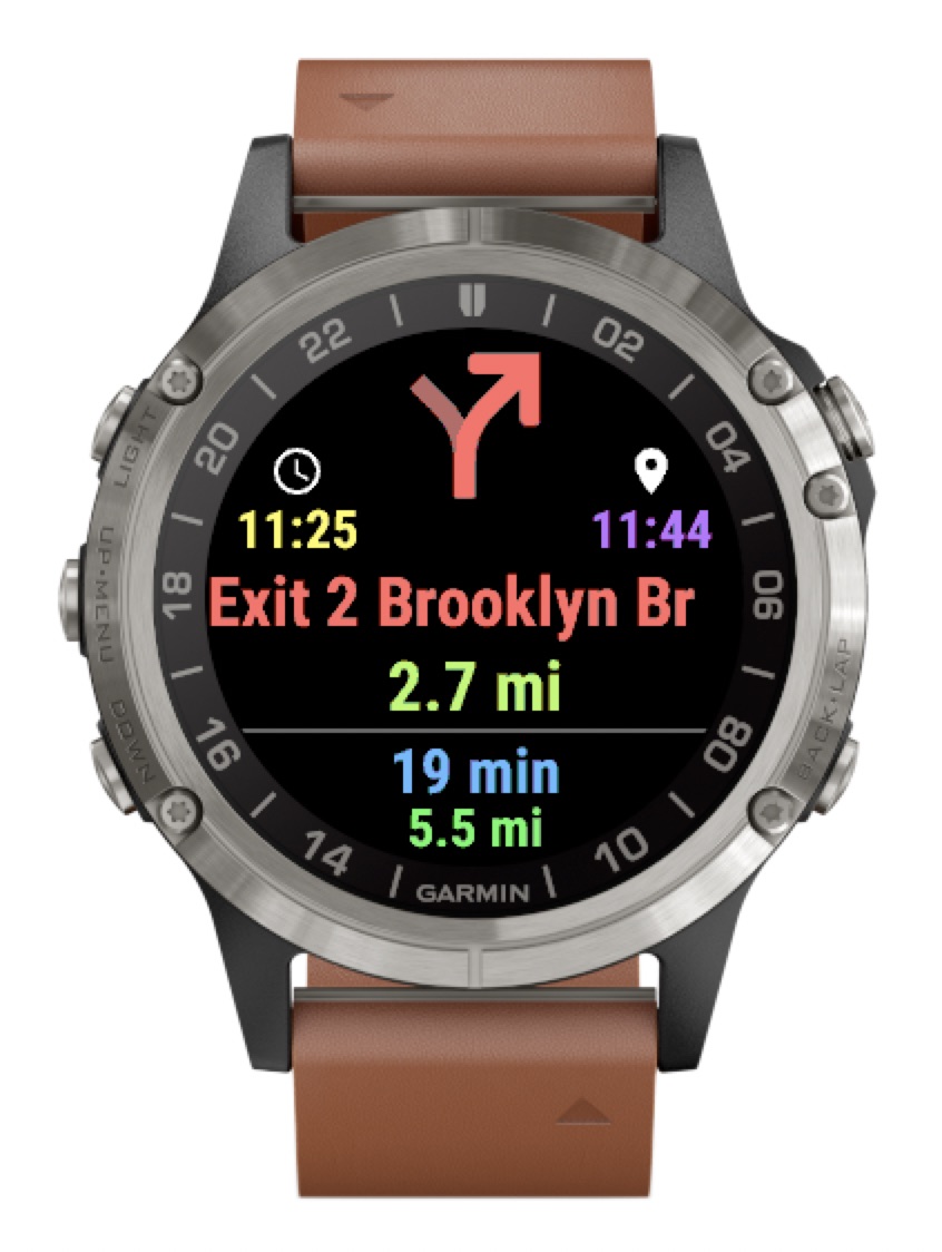 Garmin watch sale google maps