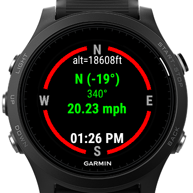 vivoactive 3 compass