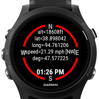 vivoactive 3 compass