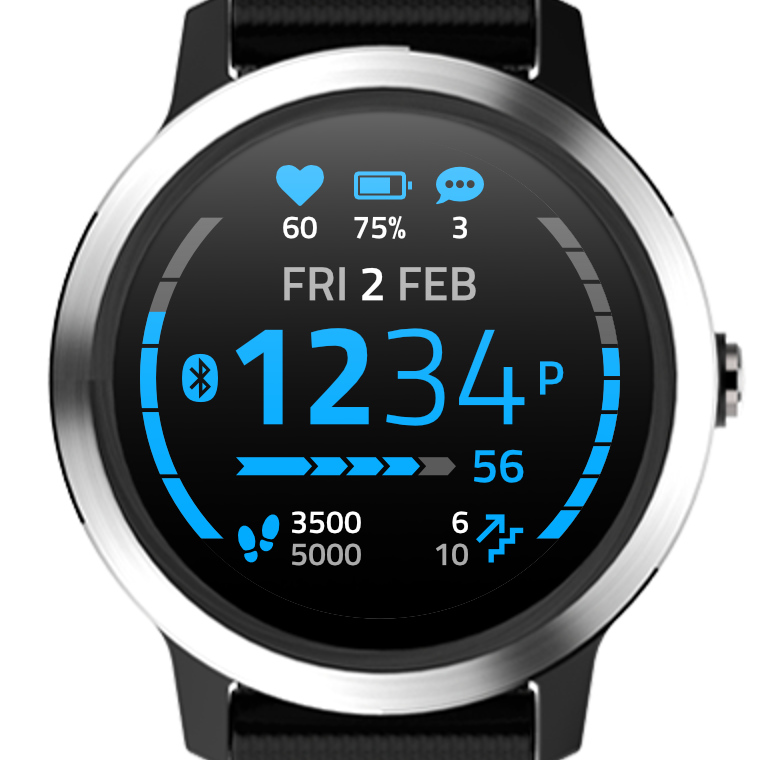 best garmin digital watch face