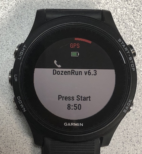 Garmin store dozen run