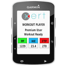 Wahoo kickr core garmin edge 520 hot sale