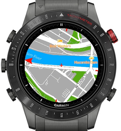 KwikMap Widget Garmin Connect IQ