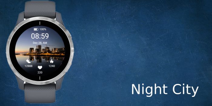 Night City Garmin Connect Iq