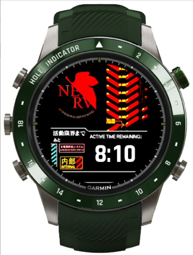 Garmin discount evangelion watch