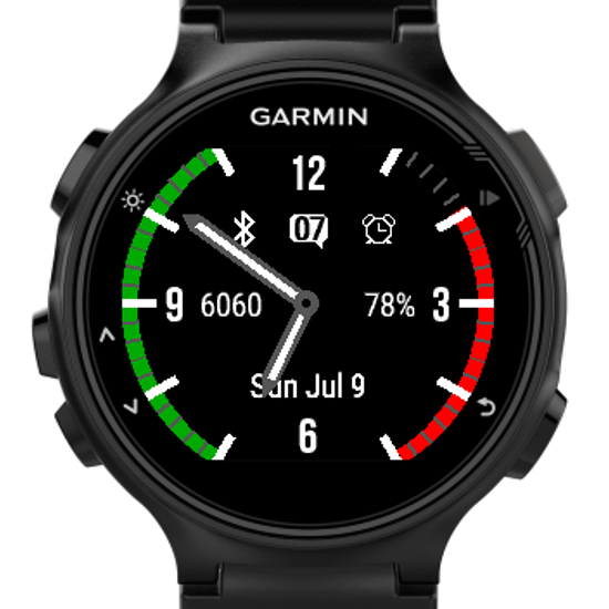 garmin watch analog