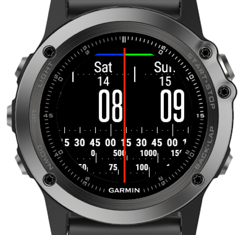 garmin watch face queued