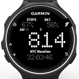 garmin forerunner 235 countdown timer