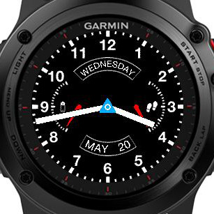 garmin fenix 3 hr watch faces