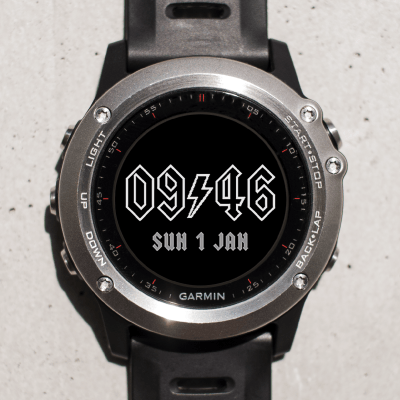 Best watch face discount garmin