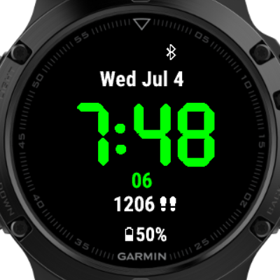 simple watch digital