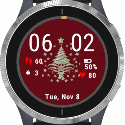 Christmas Time Tree Garmin Connect IQ