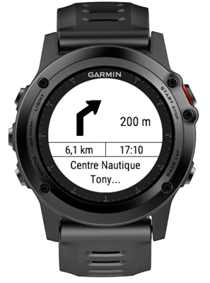 garmin fenix 5 google maps