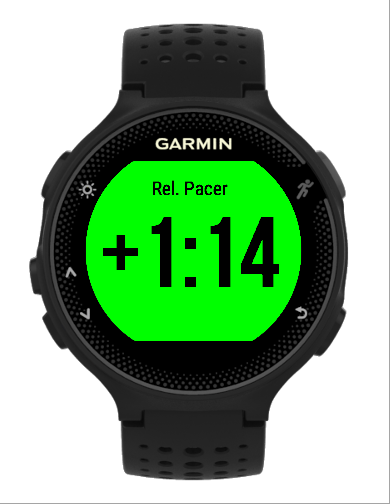 Garmin 235 virtual discount pacer