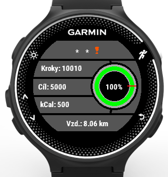 Widget garmin hotsell forerunner 235