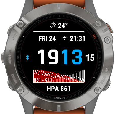 garmin forerunner 35 weather