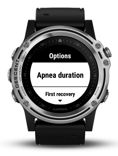 garmin fenix 5 apnea
