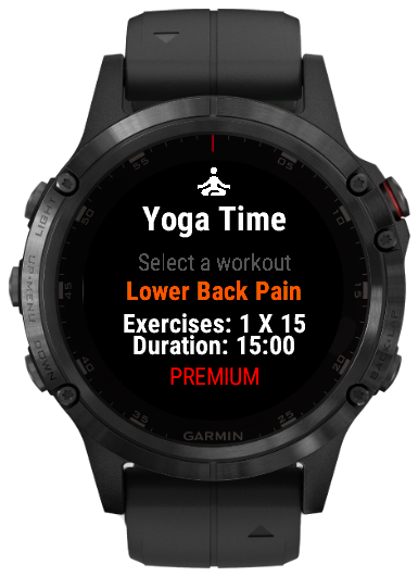 Garmin watch sale yoga