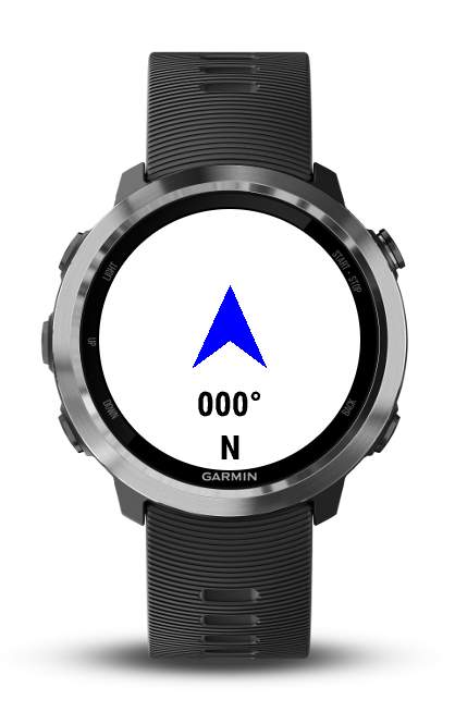 garmin forerunner 235 compass