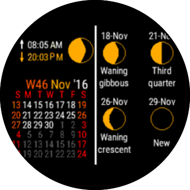 Garmin fenix top 5 calendar