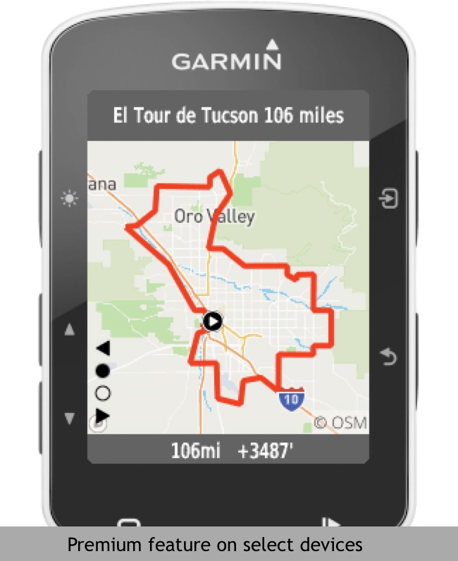 mapmyride to garmin