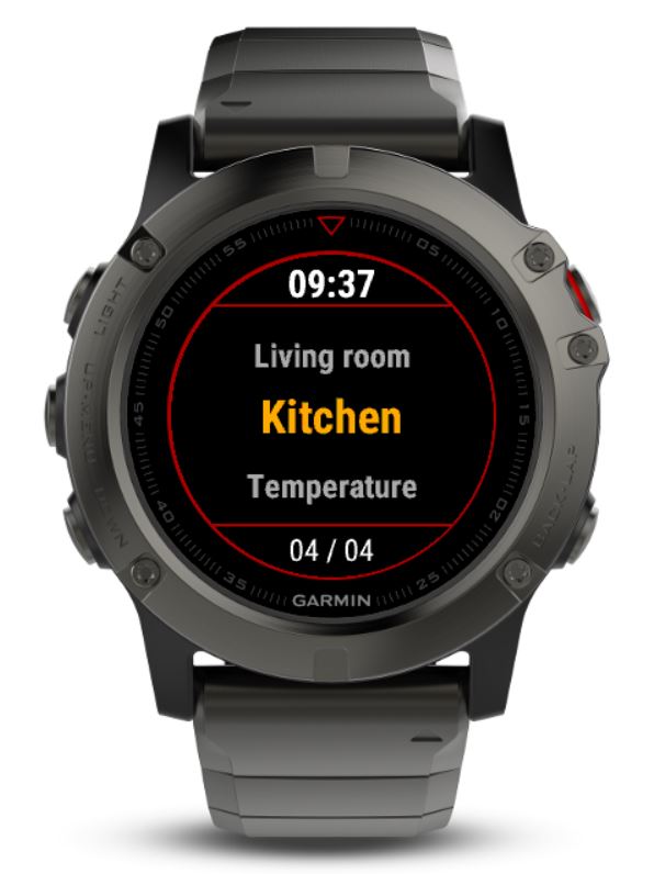 myHomeControl Garmin Connect IQ