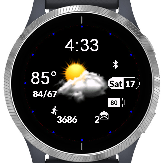 Garmin shop weather app