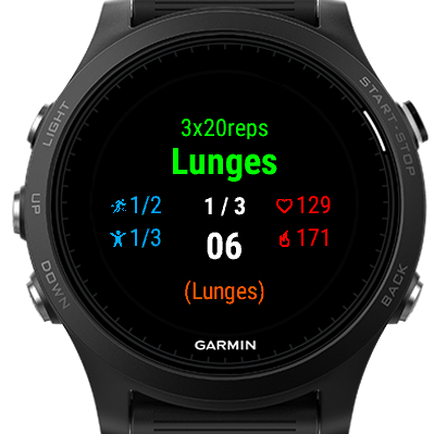 Custom Workouts Garmin Connect IQ