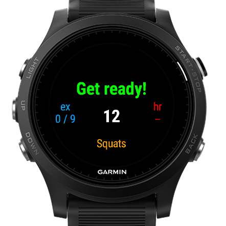 30 Minute Garmin send workout to device for Workout at Home