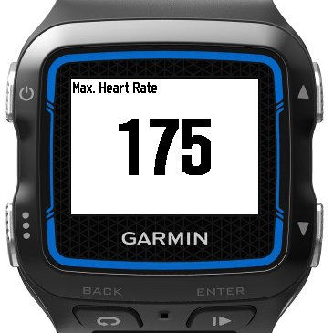Frugtbar Malawi Indvending Maximum heart rate | Garmin Connect IQ