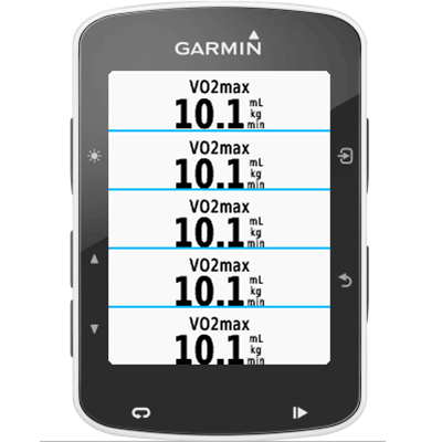 garmin edge 820 vo2max