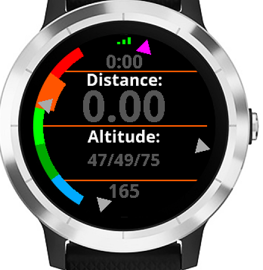 Vivoactive 3 best sale hiking activity