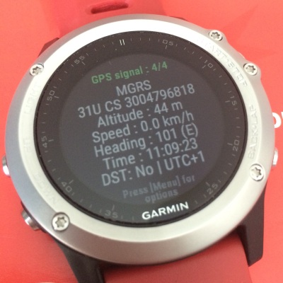 mgrs gps watch
