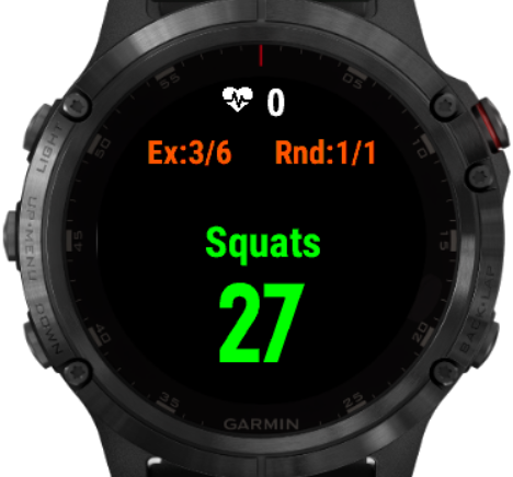 15 Minute Garmin send workout to device at Night