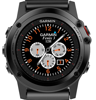 Garmin fenix 3 watch cheap faces