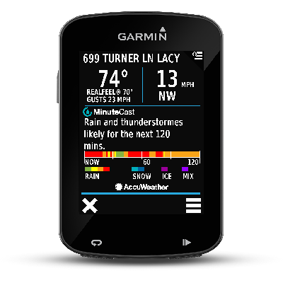 Relaterede broderi Perpetual AccuWeather MinuteCast | Garmin Connect IQ