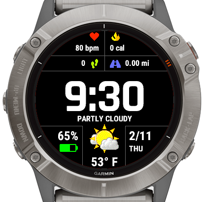 Garmin fenix 6x online pro solar watch faces