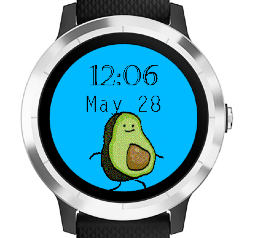 Garmin vivoactive shop 3 watch face