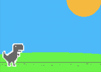 Playable Chrome Dino Game