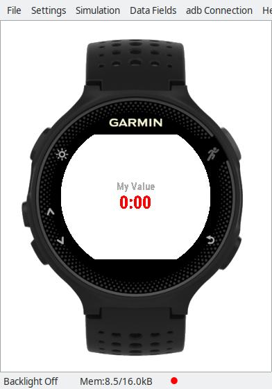 garmin watch pace alert