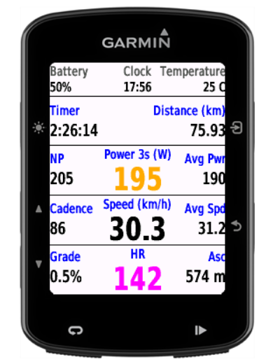 Garmin edge 520 online frozen