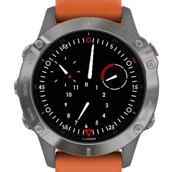 Liquid watch face