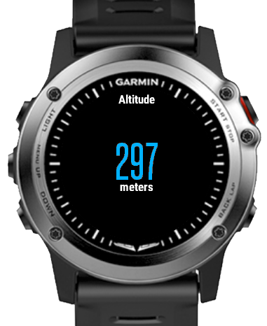 garmin 235 altimeter