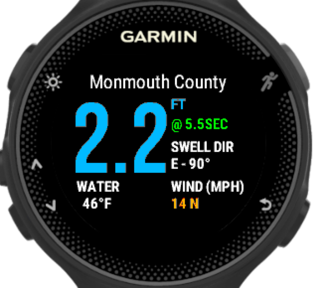 surf tracker garmin