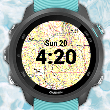 Garmin topo 2025 maps watch