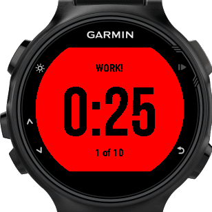 garmin hiit workout